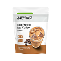 High Protein Iced Coffee Latte Macchiato – 14 porties